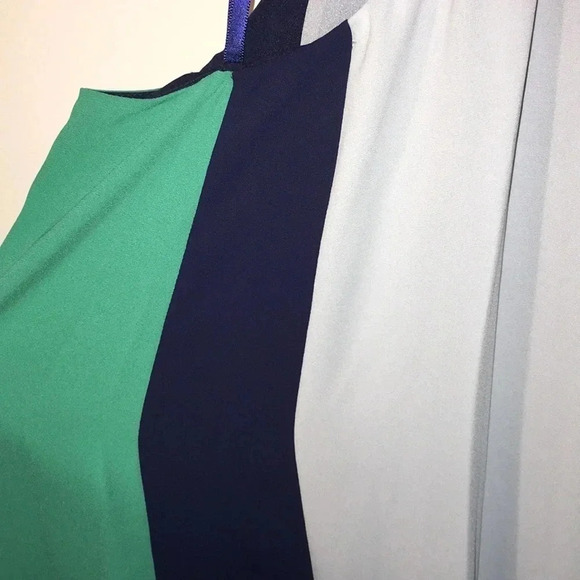 BCBGMaxAzria Aaila Pale Blue Halter Dress Sz Med - Picture 4 of 7